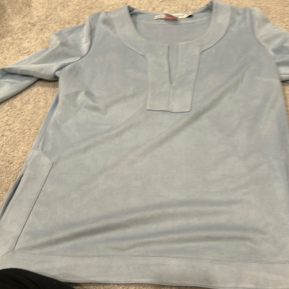 Gretchen Scott ultra suede tunic